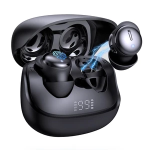 sunvito Sleep Earbuds Bluetooth 6.2, ANC Noise Cancelling Earbuds | Sleep Earbuds for Side Sleepers, Mini Invisible Comfortable Silicone Earbuds with LED Display for Sleep & Relax - Black sunvito Sleep Earbuds Bluetooth 6.2, ANC Noise Cancelling Earbuds | Sleep Earbuds for Side Sleepers, Mini Invisible Comfortable Silicone Earbuds with LED Display for Sleep & Relax - Black