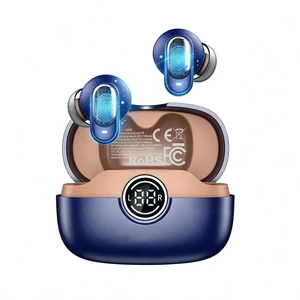 Wireless Bluetooth Earbuds, NE79 AI Translation Earbuds, 164 Languages, Bluetooth 6.0 Wireless Headphones with LED Display & ANC, 60H Playtime, IPX7, Hi-Fi Stereo Sound for Travel, Business, Workout Wireless Bluetooth Earbuds, NE79 AI Translation Earbuds, 164 Languages, Bluetooth 6.0 Wireless Headphones with LED Display & ANC, 60H Playtime, IPX7, Hi-Fi Stereo Sound for Travel, Business, Workout