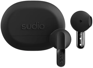 Sudio N3 True Wireless Bluetooth On-Ear Earbuds High-Definition Sound, 30-Hour Playtime, Clear Calls, Sweat & Splash Resistant, Eco-Friendly Recycled Plastics (Black) Sudio N3 True Wireless Bluetooth On-Ear Earbuds High-Definition Sound, 30-Hour Playtime, Clear Calls, Sweat & Splash Resistant, Eco-Friendly Recycled Plastics (Black)