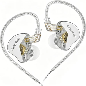 CCA CRA Pro Dynamic Wired IEM Earbuds, Diamond-Like DriverSilverno mic | Ultra-thin in-ear monitor detachable 2-pin silver cable ergonomic fit gaming HiFi bass vocal stage audio earpiece sound IEM CCA CRA Pro Dynamic Wired IEM Earbuds, Diamond-Like DriverSilverno mic | Ultra-thin in-ear monitor detachable 2-pin silver cable ergonomic fit gaming HiFi bass vocal stage audio earpiece sound IEM