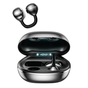 BONSAL Clip-On Earbuds Open Ear Headphones Wireless Bluetooth 6.0 (Black) | 42H Playtime 4-Mic ENC Calls AI Translation Gaming Mode BONSAL Clip-On Earbuds Open Ear Headphones Wireless Bluetooth 6.0 (Black) | 42H Playtime 4-Mic ENC Calls AI Translation Gaming Mode