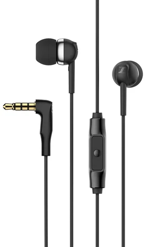 Sennheiser CX 80S in-Ear Headphones with in-line One-Button Smart Remote Black Sennheiser CX 80S in-Ear Headphones with in-line One-Button Smart Remote Black