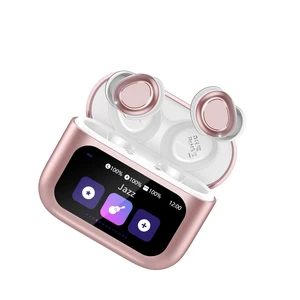 ZYHKON Sleep Earbuds Bluetooth 5.4 in Ear Touch Screen with Sleep Mode | Sleep Headphones, Small Design Mini Sleep Earbuds for Side Sleepers, 48H Playtime Sleep Earphones Clear Calls, A-Rose ZYHKON Sleep Earbuds Bluetooth 5.4 in Ear Touch Screen with Sleep Mode | Sleep Headphones, Small Design Mini Sleep Earbuds for Side Sleepers, 48H Playtime Sleep Earphones Clear Calls, A-Rose