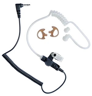 Tactical Law Enforcement Radio Earpiece, 3.5mm Listen/Receive Only Clear Acoustic Tube Earmolds, Direct to Speaker Mic, Guaranteed to fit Motorola XTS APX Kenwood TK NX Icom & More Tactical Law Enforcement Radio Earpiece, 3.5mm Listen/Receive Only Clear Acoustic Tube Earmolds, Direct to Speaker Mic, Guaranteed to fit Motorola XTS APX Kenwood TK NX Icom & More