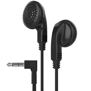 Maeline Bulk Earphones with 3.5 mm Headphone Plug - 100 Pack Wholesale Bundle - Black Maeline Bulk Earphones with 3.5 mm Headphone Plug - 100 Pack Wholesale Bundle - Black