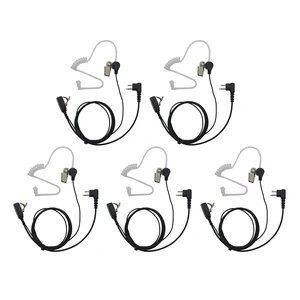 Walkie Talkie Covert Acoustic Tube Earpiece with Mic PTT Compatible with Motorola RDM2070d CP200 CP200d CLS1110 CLS1410 CLS1413 CLS1450 GP300 Radio (Pack of 5) Walkie Talkie Covert Acoustic Tube Earpiece with Mic PTT Compatible with Motorola RDM2070d CP200 CP200d CLS1110 CLS1410 CLS1413 CLS1450 GP300 Radio (Pack of 5)
