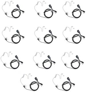 2 Way Radio Earpiece Compatible with Kenwood Baofeng UV-5R BF-888S 10PCS | BF-F8HP BF-F9 TK-2107 TK-3107 H777 RT7 RT21 Two Way Radio 2 Way Radio Earpiece Compatible with Kenwood Baofeng UV-5R BF-888S 10PCS | BF-F8HP BF-F9 TK-2107 TK-3107 H777 RT7 RT21 Two Way Radio