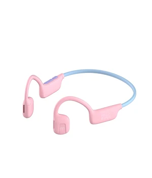 myFirst Headphones Airwaves - Air Conduction Open Ear Wireless Bluetooth Headphones with Mic for Toddlers and Kids, 85dB Safe Limit, Long Battery Life, Durable, IPX5 Waterproof for Kids 3-12 (Pink) myFirst Headphones Airwaves - Air Conduction Open Ear Wireless Bluetooth Headphones with Mic for Toddlers and Kids, 85dB Safe Limit, Long Battery Life, Durable, IPX5 Waterproof for Kids 3-12 (Pink)