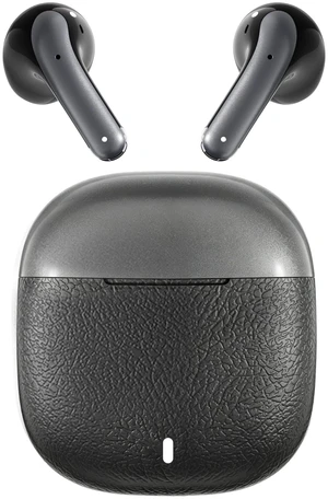 ROEL-PLAY Wireless Bluetooth Earbuds 45H Bluetooth 6.0 Earbuds, Black | Noise Cancelling Earbuds, Leather Texture Stereo, 13mm Driver, Long Playtime, Sweat-Splash Resistant ROEL-PLAY Wireless Bluetooth Earbuds 45H Bluetooth 6.0 Earbuds, Black | Noise Cancelling Earbuds, Leather Texture Stereo, 13mm Driver, Long Playtime, Sweat-Splash Resistant