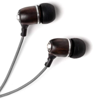 Symphonized Bling Premium Genuine Wood in-Ear Noise-isolating Headphones with Mic and Nylon Cable (Gray) Symphonized Bling Premium Genuine Wood in-Ear Noise-isolating Headphones with Mic and Nylon Cable (Gray)
