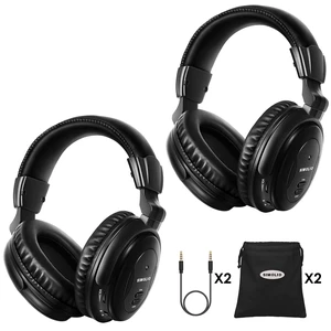 Over-Ear IR Headphones for Car DVD, uConnect VES, Chrysler Pacifica | Universal Infrared w/AUX Cord for Honda Odyssey, Dodge Grand Caravan, Chevy Suburban, GMC Yukon, Nissan Armada,Jeep 2006-2022 Over-Ear IR Headphones for Car DVD, uConnect VES, Chrysler Pacifica | Universal Infrared w/AUX Cord for Honda Odyssey, Dodge Grand Caravan, Chevy Suburban, GMC Yukon, Nissan Armada,Jeep 2006-2022