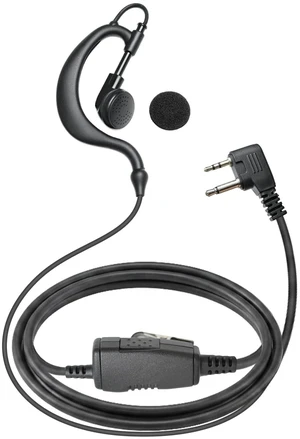 PZYPYM G-Shape 2 Pin Walkie Talkie Earpiece with PTT Mic, Kevlar Reinforced, Compatible with Midland GXT500 LXT118 GXT Series Radios PZYPYM G-Shape 2 Pin Walkie Talkie Earpiece with PTT Mic, Kevlar Reinforced, Compatible with Midland GXT500 LXT118 GXT Series Radios