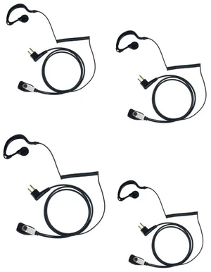 Sarcia M Plug 2 Pin Earpiece for Motorola R1 M2 DTR700 CP200D Radio,4PCS | Compatible with CP200 CP185 BPR40 DLR1020 DLR1060 DTR650 RDU4100 Sarcia M Plug 2 Pin Earpiece for Motorola R1 M2 DTR700 CP200D Radio,4PCS | Compatible with CP200 CP185 BPR40 DLR1020 DLR1060 DTR650 RDU4100