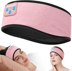 Sleep Headphones Wireless Headband, Bluetooth 5.4 Headband Headphones | Ultra-Thin Speakers for Side Sleepers, 14H Battery Life, Soft Fabric Material, Sports Earphones for Running, Yoga, Travel Sleep Headphones Wireless Headband, Bluetooth 5.4 Headband Headphones | Ultra-Thin Speakers for Side Sleepers, 14H Battery Life, Soft Fabric Material, Sports Earphones for Running, Yoga, Travel
