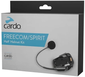 Cardo FREECOM-X/SPIRIT Half Helmet Kit, Black | Motorcycle Communication System, Compatible With Half-Helmets Cardo FREECOM-X/SPIRIT Half Helmet Kit, Black | Motorcycle Communication System, Compatible With Half-Helmets