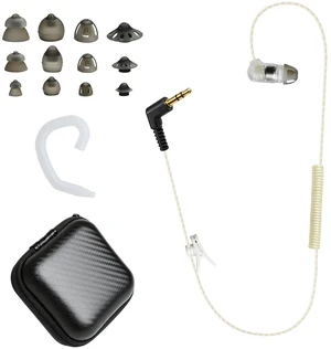 Renastar 3.5mm Covert Security Listen Only Earpiece Receiver Renastar 3.5mm Covert Security Listen Only Earpiece Receiver