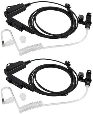 WANLINCOM 2Pcs G-Shape Earpiece with Mic and PTT for XPR3500e, XPR3300e, XPR3500, XPR3300 RadiosComfortable, Durable, and Clear Sound Transmission WANLINCOM 2Pcs G-Shape Earpiece with Mic and PTT for XPR3500e, XPR3300e, XPR3500, XPR3300 RadiosComfortable, Durable, and Clear Sound Transmission