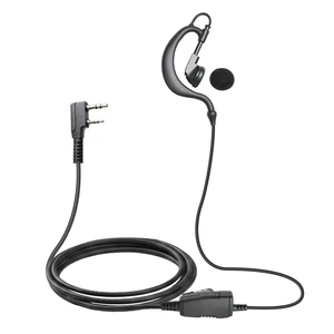 SVXSODA 2-Way Radio Earpiece with Mic, Adjustable G Earhook Headset for Long Wear Security/Construction, Compatible with Kenwood, Baofeng, Btech, Samcom, Wouxun, TYT and More SVXSODA 2-Way Radio Earpiece with Mic, Adjustable G Earhook Headset for Long Wear Security/Construction, Compatible with Kenwood, Baofeng, Btech, Samcom, Wouxun, TYT and More