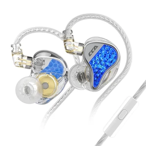 CCA LYRA Extra Bass Dynamic Diver HiFi in-Ear Headphones/Earphones/Earbuds, Detachable Wired in-Ear Monitor Headset for Audiphile Music/Game (with Mic, Blue) CCA LYRA Extra Bass Dynamic Diver HiFi in-Ear Headphones/Earphones/Earbuds, Detachable Wired in-Ear Monitor Headset for Audiphile Music/Game (with Mic, Blue)