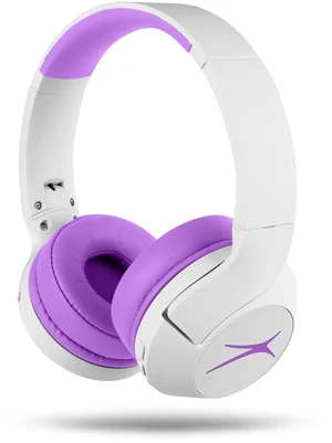 Altec Lansing - Kid Safe Wireless ANC Headphones, 15-Hour Battery | Ages 7+, Foldable Design, Cushioned Comfort, Adjustable Fit, Travel-Friendly, 85dB Volume Limit Altec Lansing - Kid Safe Wireless ANC Headphones, 15-Hour Battery | Ages 7+, Foldable Design, Cushioned Comfort, Adjustable Fit, Travel-Friendly, 85dB Volume Limit
