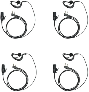 Sarcia K Type 2PIN Earpiece for K1 NX1300 TK3360 RT15 RT21 Radio, 4 PCS | G Shape Headset Compatible with Pxton NX1000 NX1200 TK3140 RT22 RT68 RT86 H-777S Walkie Talkie Sarcia K Type 2PIN Earpiece for K1 NX1300 TK3360 RT15 RT21 Radio, 4 PCS | G Shape Headset Compatible with Pxton NX1000 NX1200 TK3140 RT22 RT68 RT86 H-777S Walkie Talkie