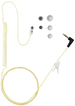 ERIPHA 3.5mm Covert Tubeless Earpiece for Motorola Radio 55" Yellow | HD Listen-Only Headset. Fits 3.5mm Radios. For Police/Law Enforcement ERIPHA 3.5mm Covert Tubeless Earpiece for Motorola Radio 55" Yellow | HD Listen-Only Headset. Fits 3.5mm Radios. For Police/Law Enforcement