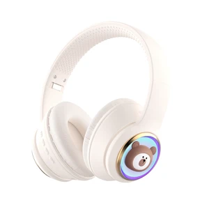 YLFASHION Kids Bluetooth Headphones with Colorful LED Lights | Wireless Over Ear Headset with 85/115dB Safe Volume, 20H Playtime, AUX Cable for Travel & Online Learning YLFASHION Kids Bluetooth Headphones with Colorful LED Lights | Wireless Over Ear Headset with 85/115dB Safe Volume, 20H Playtime, AUX Cable for Travel & Online Learning