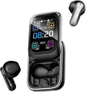 ZNP Translation Earbud Real Time, 11 Translation Modes, LCD Touch Screen, 48H Playtime, HiFi Sound, 165 Languages AI Translation Earbuds for Travel, Business ZNP Translation Earbud Real Time, 11 Translation Modes, LCD Touch Screen, 48H Playtime, HiFi Sound, 165 Languages AI Translation Earbuds for Travel, Business