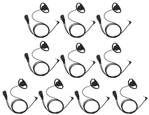 D Shape Clip-Ear Earpiece PTT with Mic Compatible with Motorola Talkabout T200 T400 T600 T800 T260TP MH230R MR350R MS350R MT350R MH230TPR MJ270R FRS/GMRS Two-Way Radios (10 Pcs) D Shape Clip-Ear Earpiece PTT with Mic Compatible with Motorola Talkabout T200 T400 T600 T800 T260TP MH230R MR350R MS350R MT350R MH230TPR MJ270R FRS/GMRS Two-Way Radios (10 Pcs)