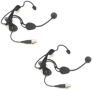 PALPEAL 2 Pack XLR 4PIN Headworn Wearing Headset Microphone for Shure Wireless BodyPack Transmitter PALPEAL 2 Pack XLR 4PIN Headworn Wearing Headset Microphone for Shure Wireless BodyPack Transmitter