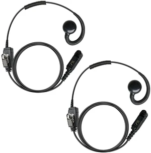 WODASEN XPR3000 3300 Walkie Talkie Earpiece with PTT Mic Radio Headset for XPR3000e XPR3300e XPR3500e (G-Shaped, 2-Pack) WODASEN XPR3000 3300 Walkie Talkie Earpiece with PTT Mic Radio Headset for XPR3000e XPR3300e XPR3500e (G-Shaped, 2-Pack)