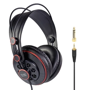 Superlux HD681 Wired Semi-Open Studio Monitor Headphones, 50mm Drivers, 32 | For musicians, gamers and home-studio creators;50mm neodymium drivers wide 10Hz30kHz response and self-adjusting comfort. Superlux HD681 Wired Semi-Open Studio Monitor Headphones, 50mm Drivers, 32 | For musicians, gamers and home-studio creators;50mm neodymium drivers wide 10Hz30kHz response and self-adjusting comfort.