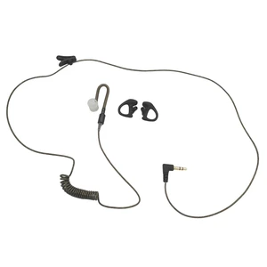 stdgove 3.5mm Listen Only Earpiece Tubeless Covert Ear Piece High Difination Surveillance Headset for Police Law Enforcement Walkie Talkie Shoulder Speaker Mic(Wired,Clear) stdgove 3.5mm Listen Only Earpiece Tubeless Covert Ear Piece High Difination Surveillance Headset for Police Law Enforcement Walkie Talkie Shoulder Speaker Mic(Wired,Clear)