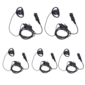 HEOPBIRD D-Shape Headset Compatible with Motorola XPR3300e 5-Pack | Inline PTT mic, 360 lapel clip, ear loop design, clear audio, fits XPR3500e XPR3300 XPR3500 P6600 P6620 DP2400 HEOPBIRD D-Shape Headset Compatible with Motorola XPR3300e 5-Pack | Inline PTT mic, 360 lapel clip, ear loop design, clear audio, fits XPR3500e XPR3300 XPR3500 P6600 P6620 DP2400