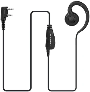 2-Pack Walkie Talkie Earpiece w Mic 2-Pin Compatible with Kenwood Bao Feng | Two Way Radio Headset with PTT, 180° rotatable Earbud 2-Pack Walkie Talkie Earpiece w Mic 2-Pin Compatible with Kenwood Bao Feng | Two Way Radio Headset with PTT, 180° rotatable Earbud