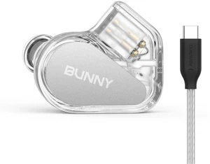 TANCHJIM Bunny Wired Gaming Earphones, HiFi IEM Earbuds with Mic-Type C | Bass Boot Maze Cavity, 1DD Dual-Chamber Driver, Built-in DSP, Lightweight, Audiophile in-Ear Earphone, APP Control TANCHJIM Bunny Wired Gaming Earphones, HiFi IEM Earbuds with Mic-Type C | Bass Boot Maze Cavity, 1DD Dual-Chamber Driver, Built-in DSP, Lightweight, Audiophile in-Ear Earphone, APP Control