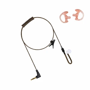 Renastar 3.5mm Covert Security Listen Only Earpiece Receiver Surveillance Headset for FBI Police Law Enforcement Renastar 3.5mm Covert Security Listen Only Earpiece Receiver Surveillance Headset for FBI Police Law Enforcement