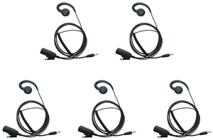 5 Pack Headset Earpiece with PTT Mic Compatible with Cobra Radios RX380 | 2.5mm 1-Pin Walkie Talkie,for RX680, ACXT645, PX650, PX655 Two-Way Radio 5 Pack Headset Earpiece with PTT Mic Compatible with Cobra Radios RX380 | 2.5mm 1-Pin Walkie Talkie,for RX680, ACXT645, PX650, PX655 Two-Way Radio
