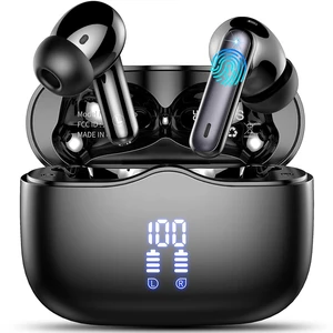 Wireless Earbuds, Bluetooth Ear Buds 5.4 Mini HiFi Stereo with 4 ENC Noise Cancelling Mics Wireless Headphones, in Ear Earphones 40H IP7 Waterproof, USB C, Bluetooth Headset for Sports, Gym, Workout Wireless Earbuds, Bluetooth Ear Buds 5.4 Mini HiFi Stereo with 4 ENC Noise Cancelling Mics Wireless Headphones, in Ear Earphones 40H IP7 Waterproof, USB C, Bluetooth Headset for Sports, Gym, Workout