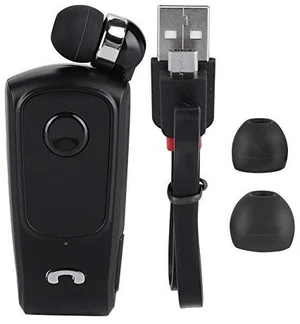F920 Sports Bluetooth V5.4 Headset Earpiece 2.4GHz Retractable Driving Earphone Support for Office/Driving(Black) for f990 Drahtlose Bluetooth Headset F920 Sports Bluetooth V5.4 Headset Earpiece 2.4GHz Retractable Driving Earphone Support for Office/Driving(Black) for f990 Drahtlose Bluetooth Headset