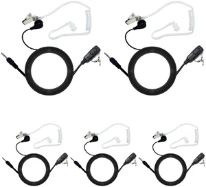 Walkie Talkie Earpiece 2.5mm Covert Acoustic Tube Headset for Cobra 5 Pack | Covert Acoustic Tube, Clear Voice for Cobra CXT195 CX112 ACXT1035r ACXT145 ACXT545 PX655 RX385 RX685 Security & Hospitality Walkie Talkie Earpiece 2.5mm Covert Acoustic Tube Headset for Cobra 5 Pack | Covert Acoustic Tube, Clear Voice for Cobra CXT195 CX112 ACXT1035r ACXT145 ACXT545 PX655 RX385 RX685 Security & Hospitality