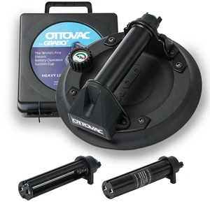 OTTOVAC Portable Electric Suction Gripster for Glass, 220 lb OTTOVAC Portable Electric Suction Gripster for Glass, 220 lb
