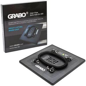 GRABO HighFlow Suction Plate 400, 16x16in, 242 lb GRABO HighFlow Suction Plate 400, 16x16in, 242 lb