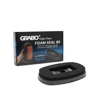 GRABO HighFlow Mini Oval Foam Seal 80x160mm for Small Brick GRABO HighFlow Mini Oval Foam Seal 80x160mm for Small Brick