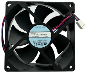 3610ML/3610KL-05W-B49 A90L-0001-0488 DC24V 0.16A 9225 3-Wire 9cm 90MM Inverter Cooling Fan for Fanuc Series (3610KL-05W-B49with 3-Wire B2 Plug) 3610ML/3610KL-05W-B49 A90L-0001-0488 DC24V 0.16A 9225 3-Wire 9cm 90MM Inverter Cooling Fan for Fanuc Series (3610KL-05W-B49with 3-Wire B2 Plug)