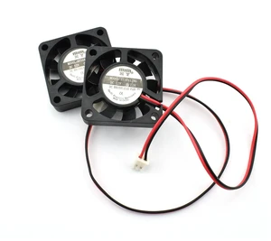 2-Pack DC 12V Mini Cooling Fan 2Pin Brushless Small Exhaust Fan for 3D Printer Makerbot Accessories Computer CPU Cooler 40x40x10mm 2-Pack DC 12V Mini Cooling Fan 2Pin Brushless Small Exhaust Fan for 3D Printer Makerbot Accessories Computer CPU Cooler 40x40x10mm