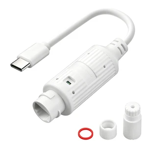 PoE to USB-C Power Adapter,48V to 5V 10W POE to USB C Adapter | Works for Power but not for Internet No Data Transmission,IEEE 802.3af Compatible for Security Cameras and PoE Devices PoE to USB-C Power Adapter,48V to 5V 10W POE to USB C Adapter | Works for Power but not for Internet No Data Transmission,IEEE 802.3af Compatible for Security Cameras and PoE Devices