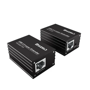 USB2.0 Extender Over RJ45 Cat5E/6 up to 230ft Ethernet Cable Extender with Power Adapter- Full USB 2.0 Support for Keyboard, DongleMouse, Webcam, and All Operating System 101 USB2.0 Extender Over RJ45 Cat5E/6 up to 230ft Ethernet Cable Extender with Power Adapter- Full USB 2.0 Support for Keyboard, DongleMouse, Webcam, and All Operating System 101