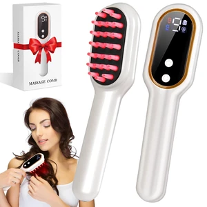 Red Light Hair Brush, Laser Therapy Hair Growth Comb with IPX7 Waterproof
