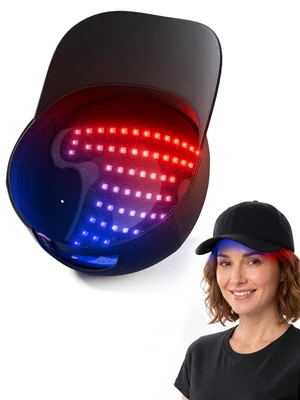 FDA Cleared Red Light Therapy for Hair Growth, Red Light Therapy Hat for Thinning, Detachable Inner Pad, Adjustable Strap, Full Scalp Coverage, Design for Home & Travel Use for Men & Women FDA Cleared Red Light Therapy for Hair Growth, Red Light Therapy Hat for Thinning, Detachable Inner Pad, Adjustable Strap, Full Scalp Coverage, Design for Home & Travel Use for Men & Women